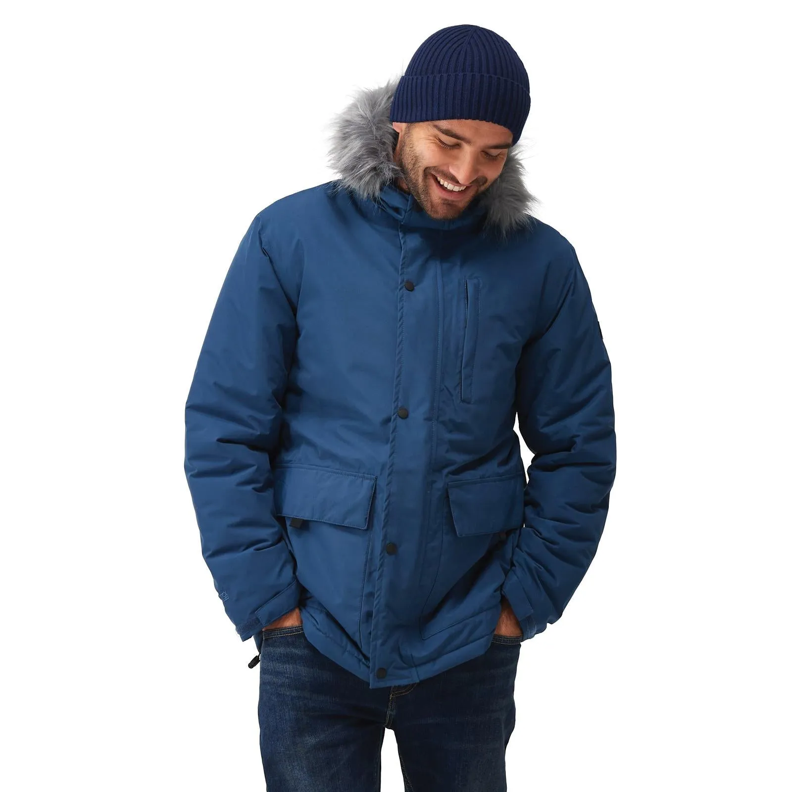 Regatta Mens Salinger IV Waterproof Parka Jacket Survival Use