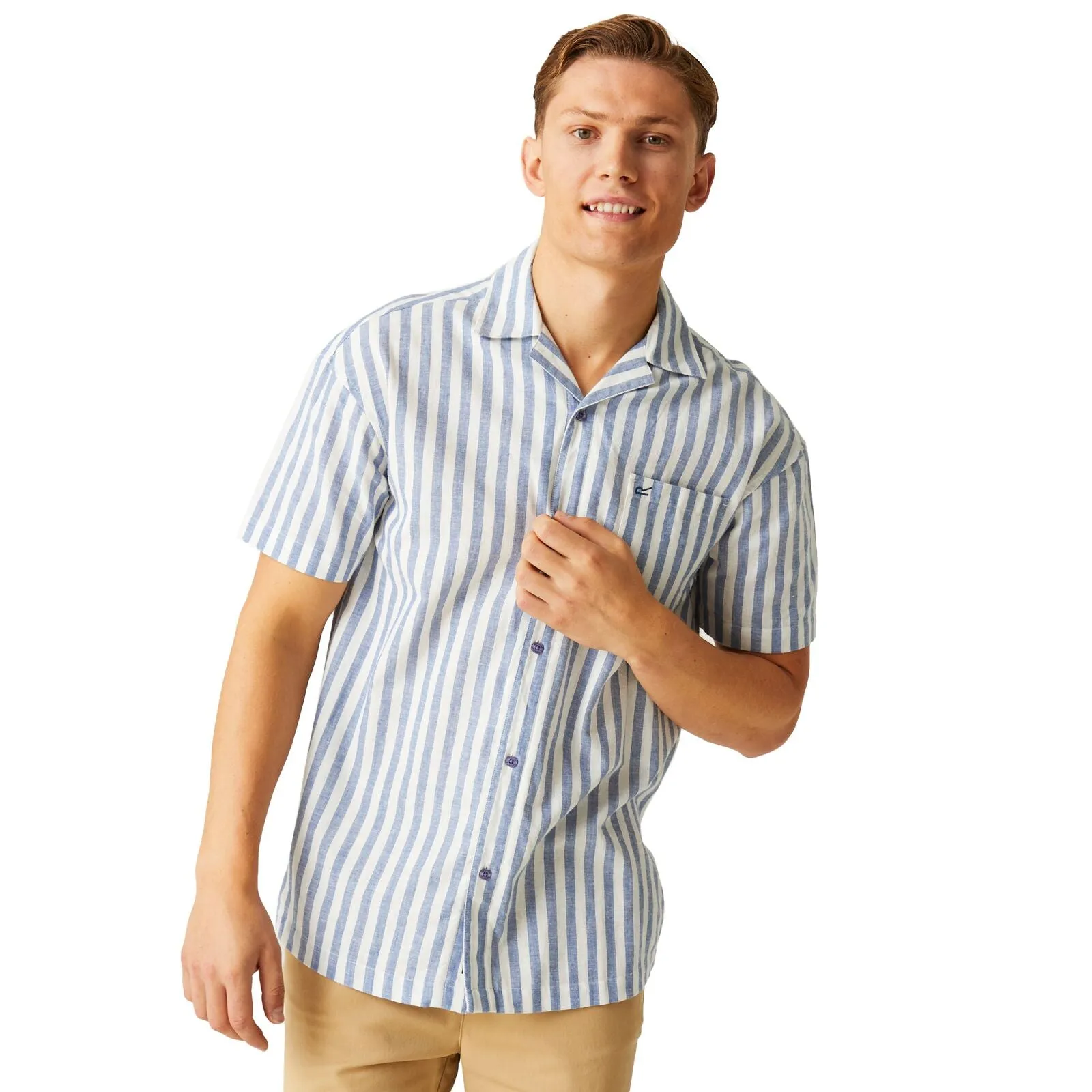 Friends Meetup Regatta Mens Shorebay II Short Sleeve Shirt