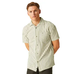 bohemian flair No Slip Shoulder Grips Regatta Mens Shorebay II Short Sleeve Shirt