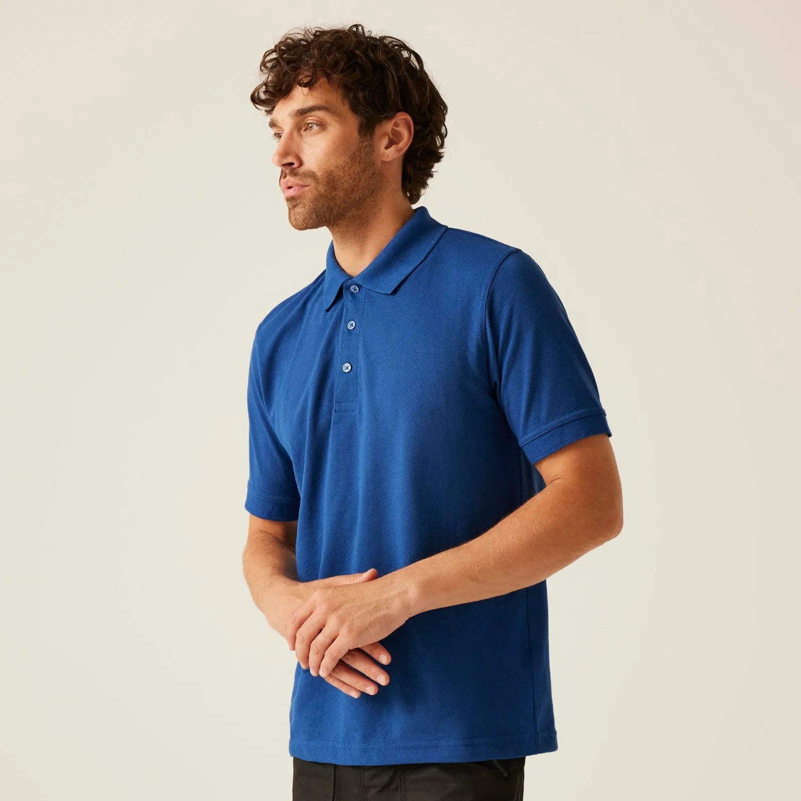 Regatta Professional Mens Classic 65/35 Short Sleeve Polo Shirt Sporty Layer Relaxed Style