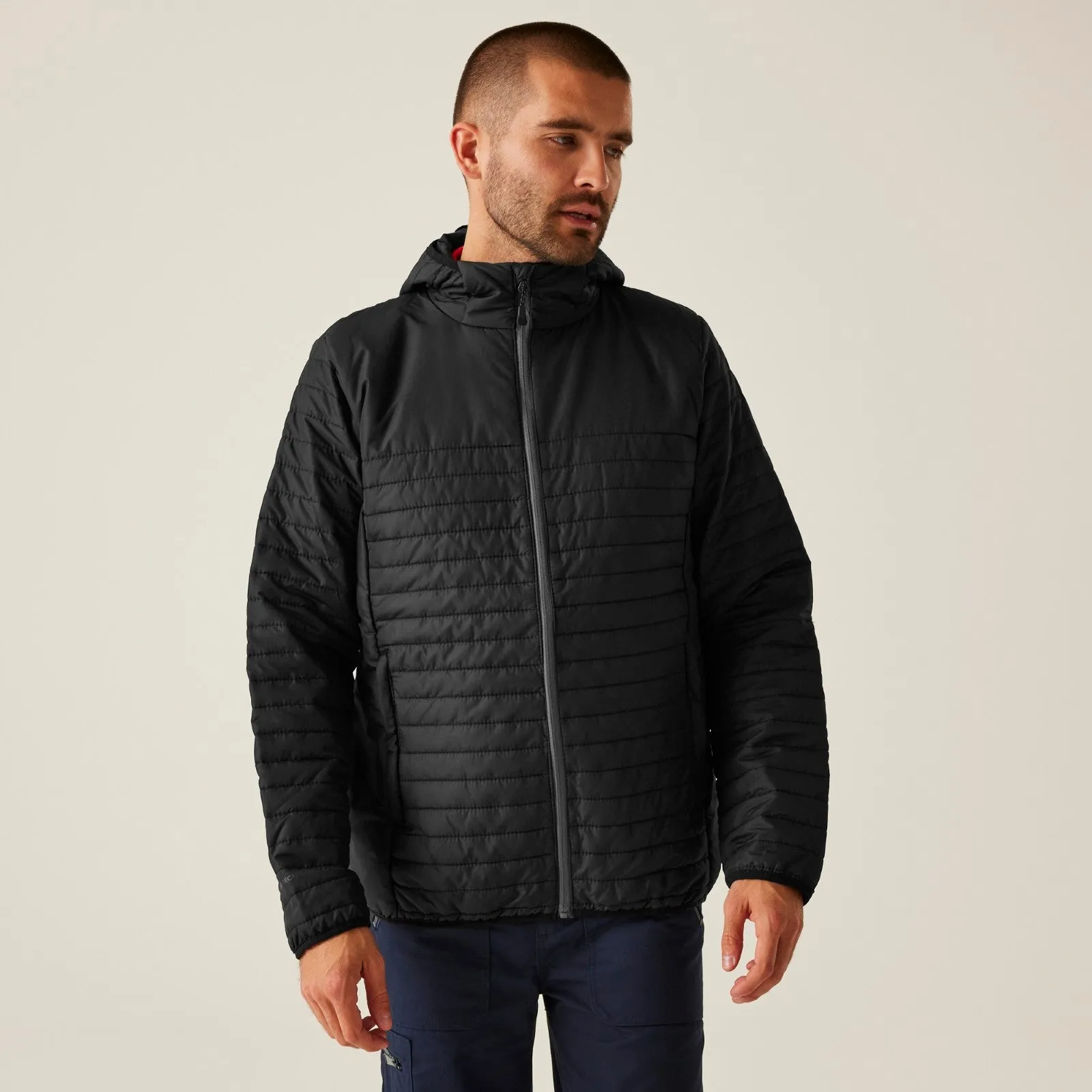Moisture Control Fibers slim cut Regatta Professional Mens Honestly Made Thermal Padded Jacket