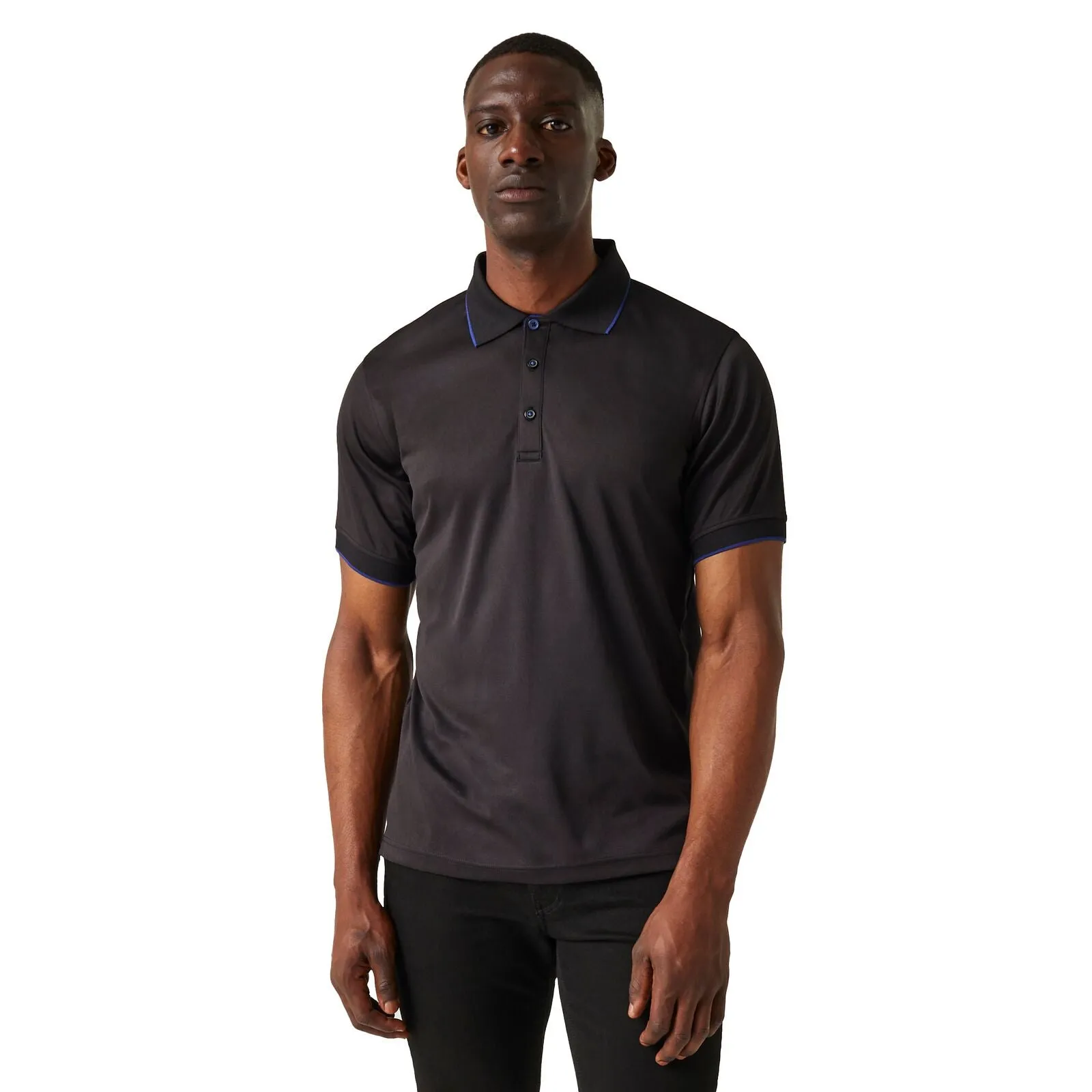 AntiBacterial Coating Regatta Professional Mens Navigate Short Sleeve Polo Shirt