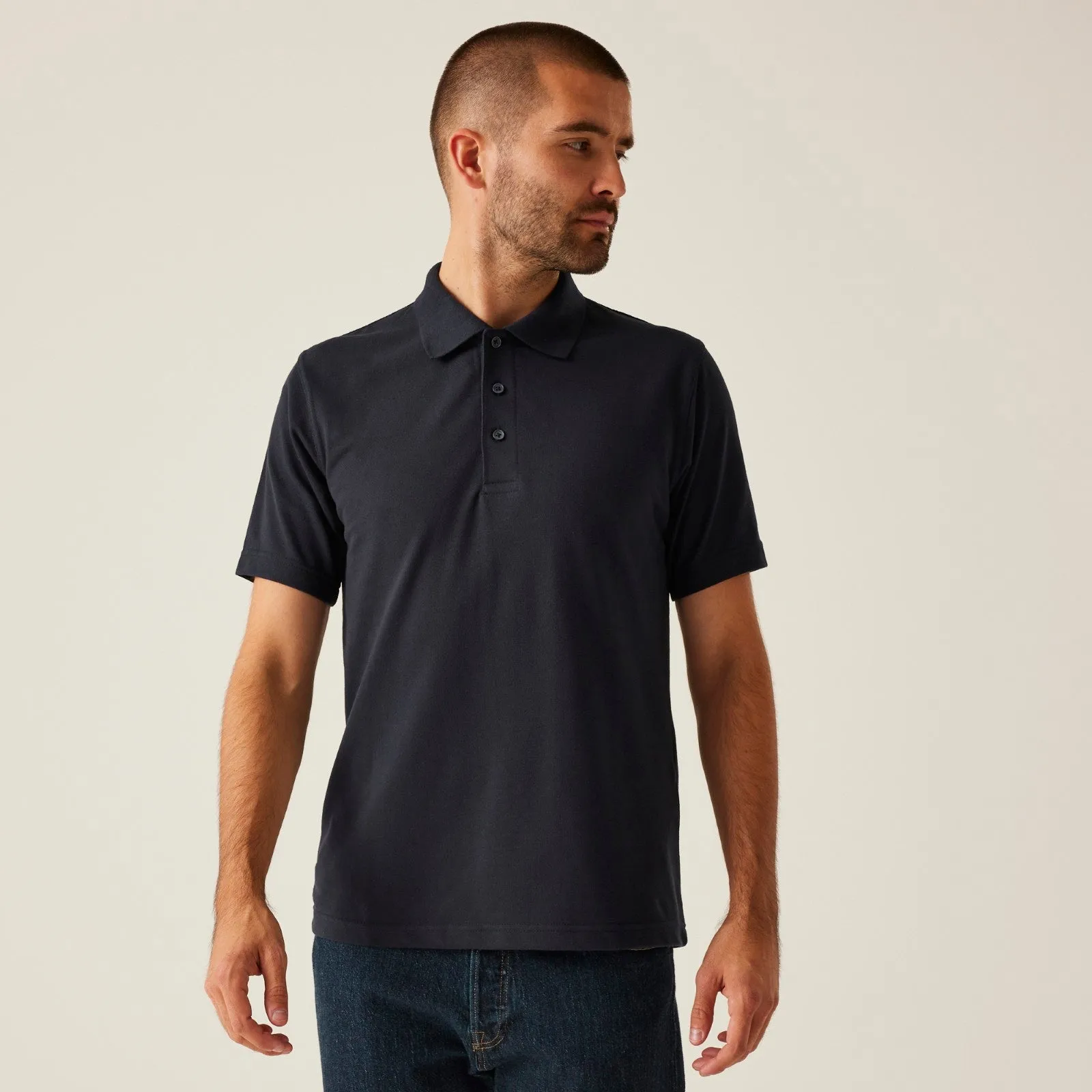 Outdoor Ready Light Layer Regatta Professional Mens Pro 65/35 Short Sleeve Polo Shirt