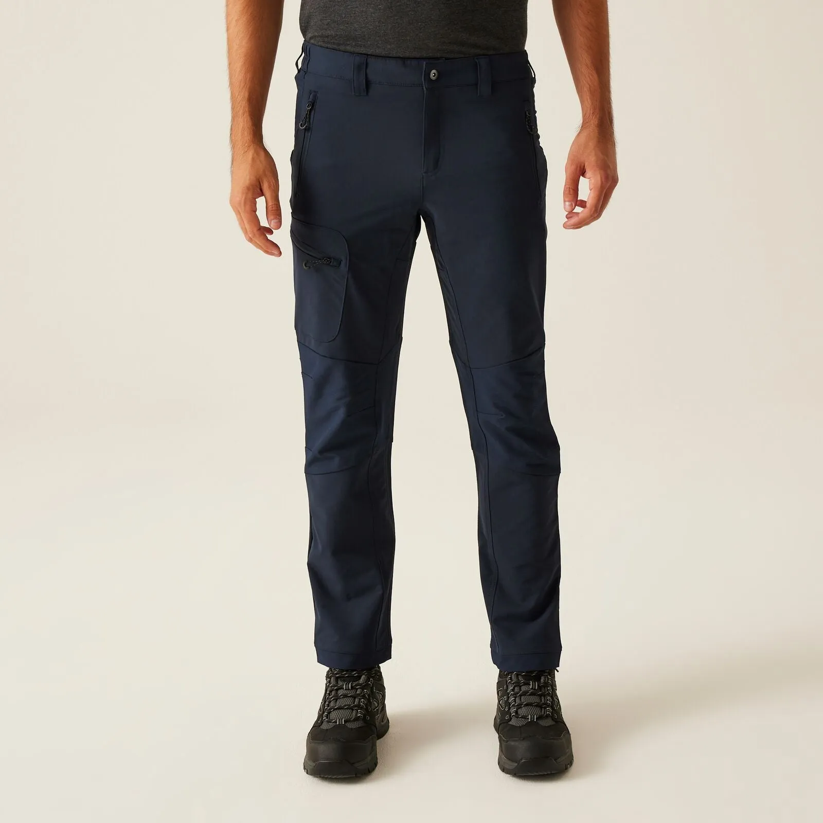 Regatta Professional Mens Prolite Strech Softshell Work Trousers Non Restrictive Cut Core Essential