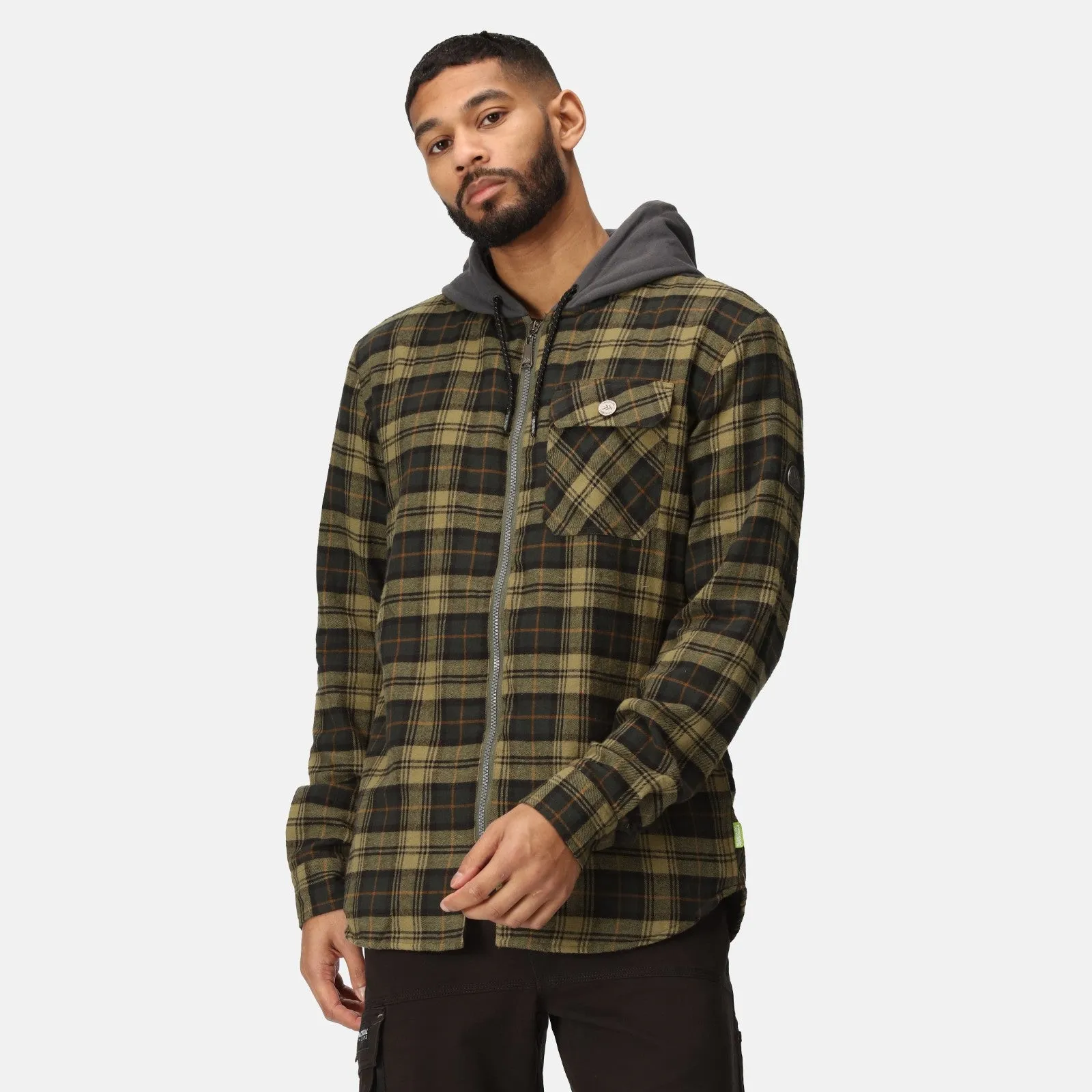 Seasonal Trend Regatta Professional Mens Tactical Siege Hooded Long Sleeve Shirt