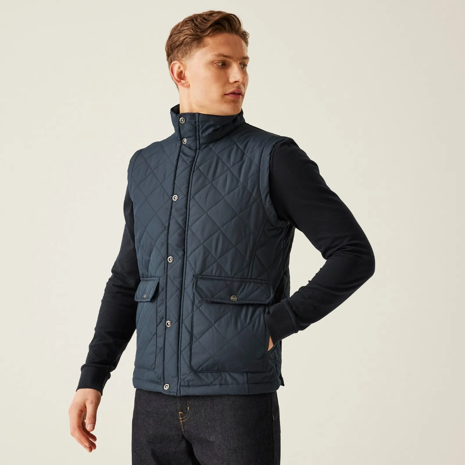 Regatta Professional Mens Tyler Padded Gilet Recycled Textile