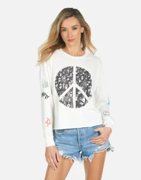 Luella Peace Hippie Satin Dark