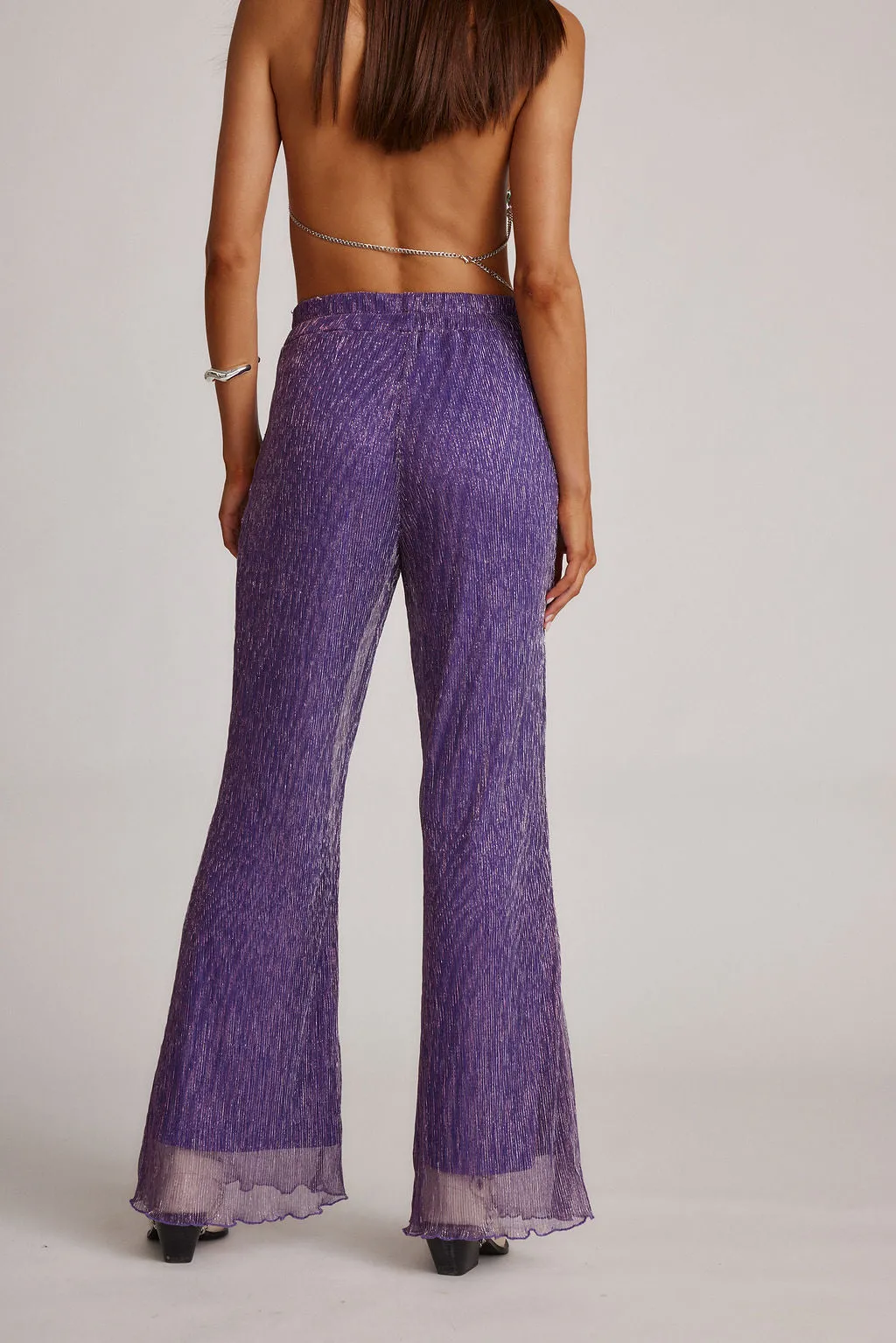 Comfortable Style Victoria Purple Pull On Pants