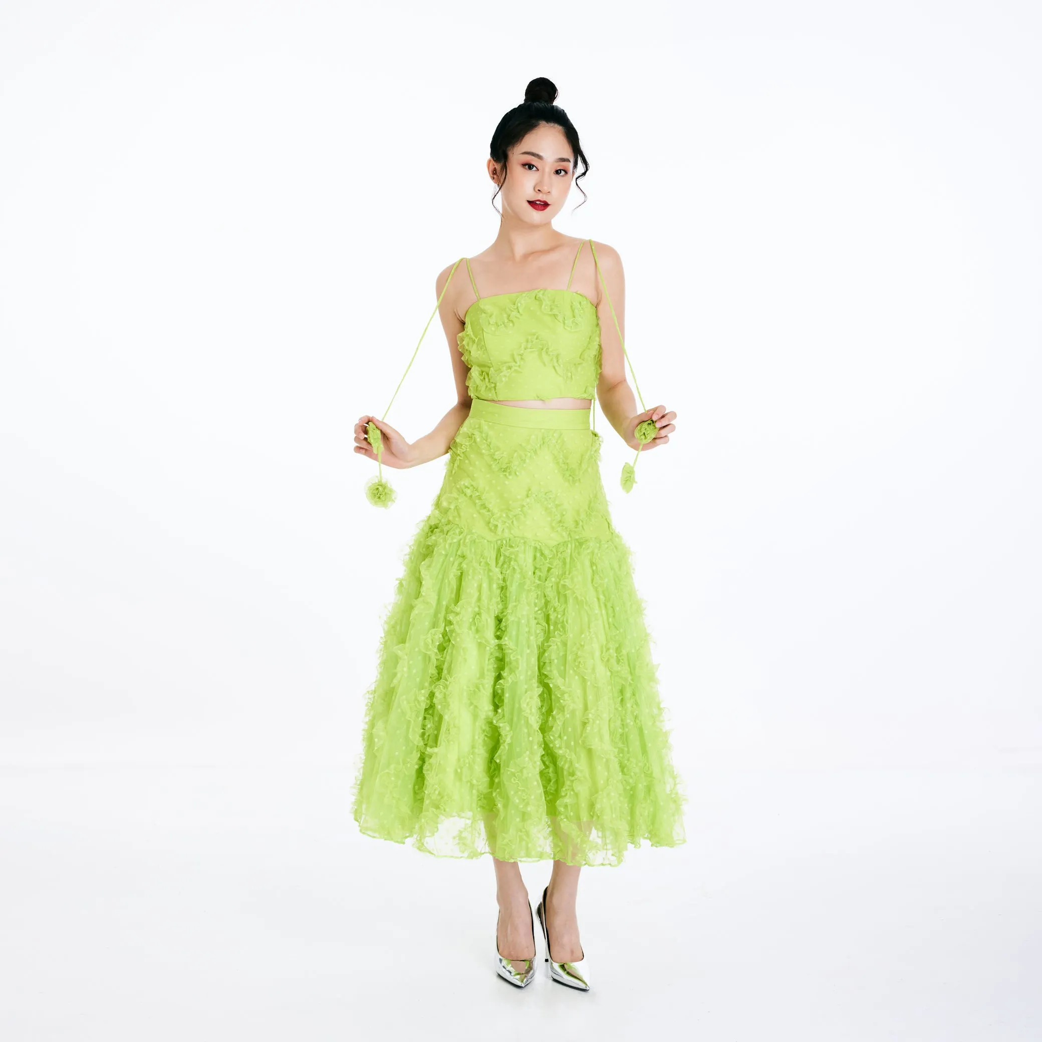 Breezy Flow Weekend Ready Lilou Tulle Skirt