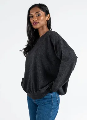 Sporty Flex Seamless Construction Design Relaxed Fit Light Weight Crew Neck