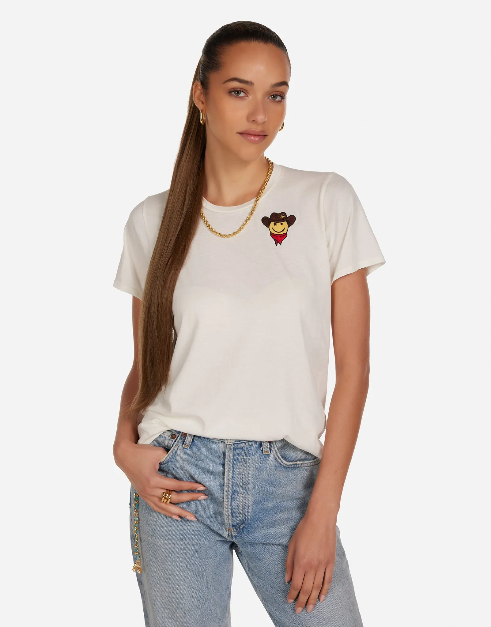 Casual Chic Basic Piece Croft Cowboy Happyface