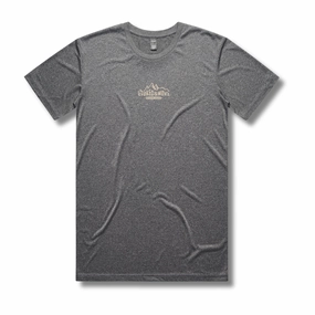Fashionable Option Sleek Design Recycled "Active" Tee in Graphite