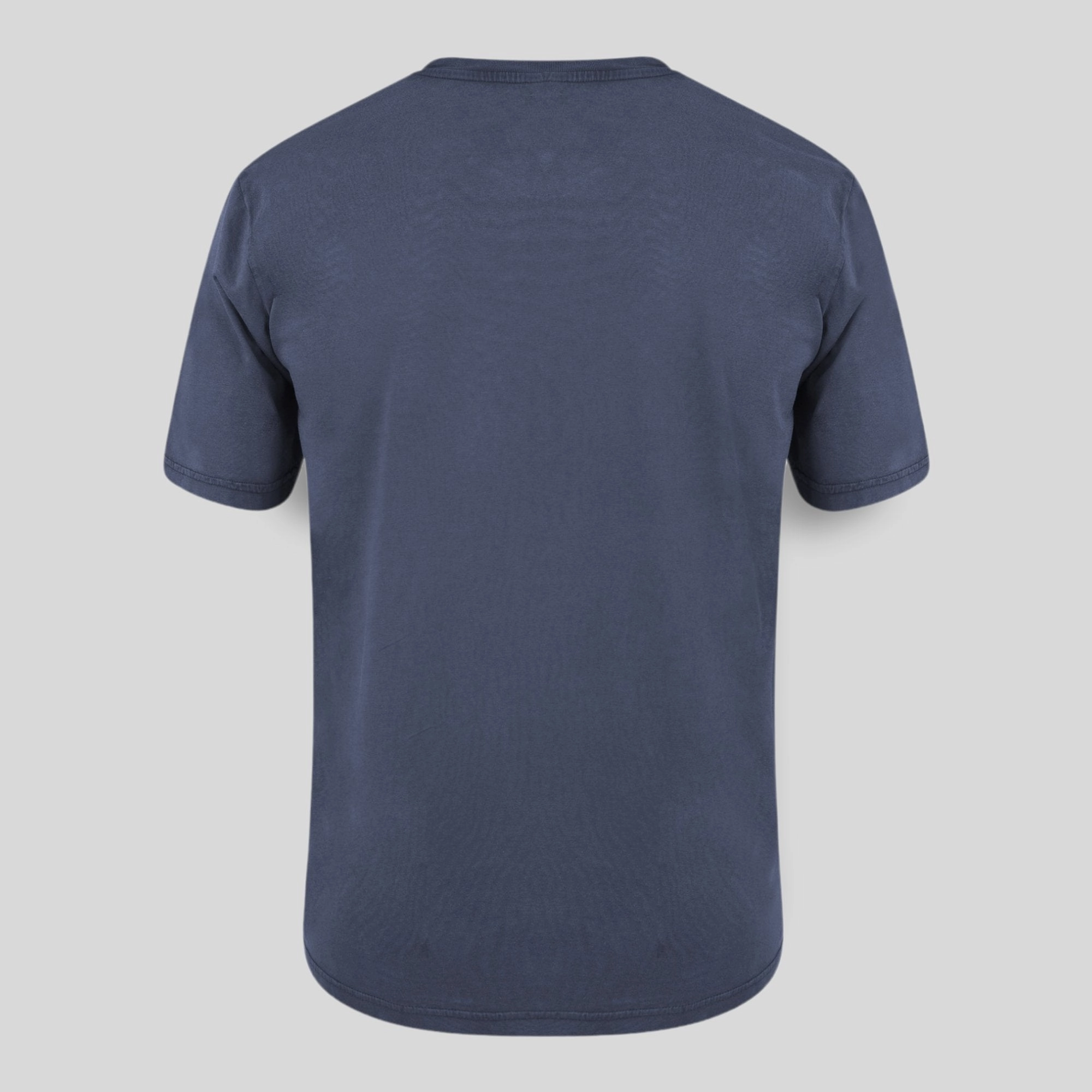 Over-sized "Seaside" Stone-wash Tee Sleek Design Relaxing Day