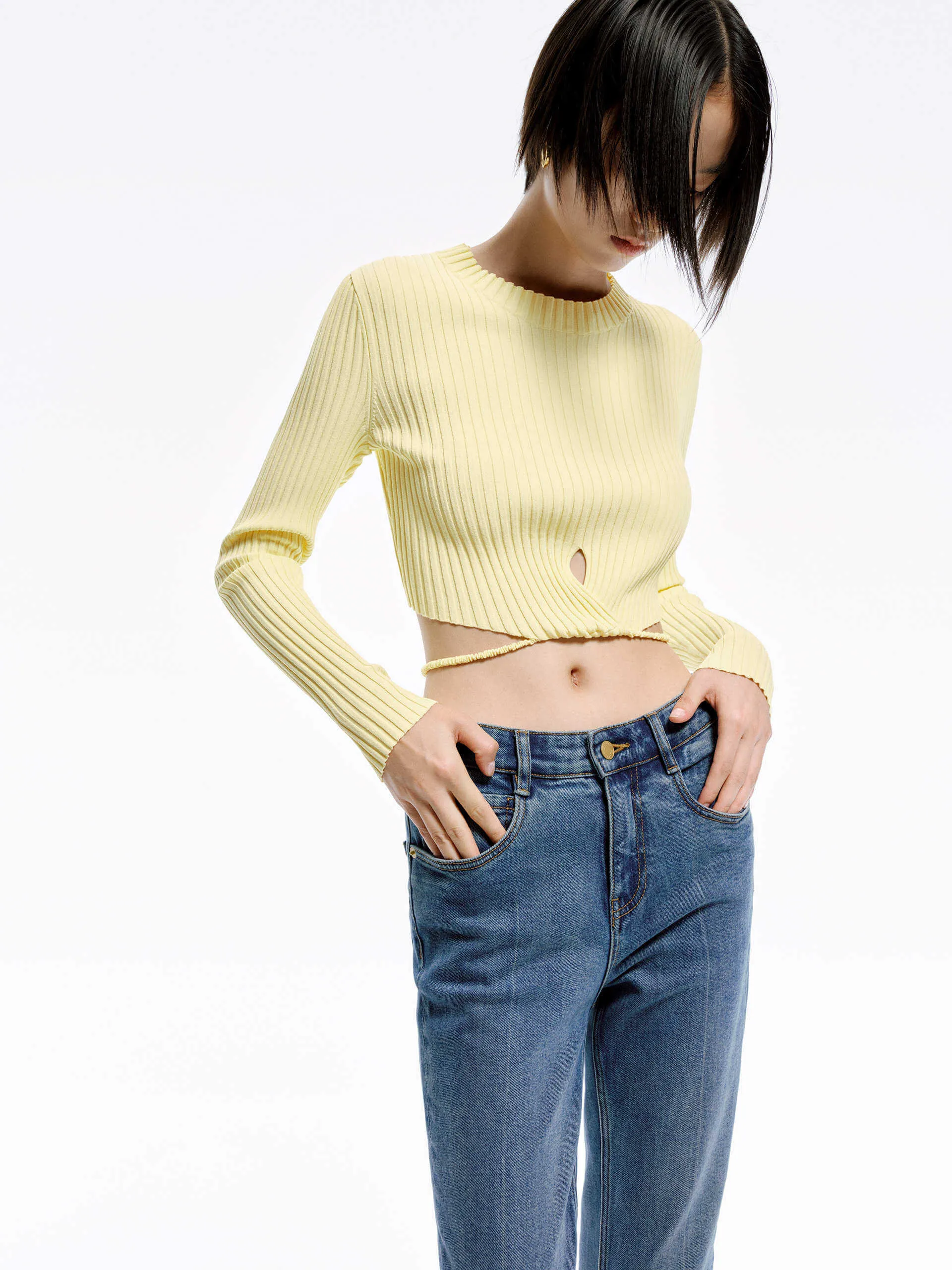 Basic Layering Ribbed Knit Strap Top