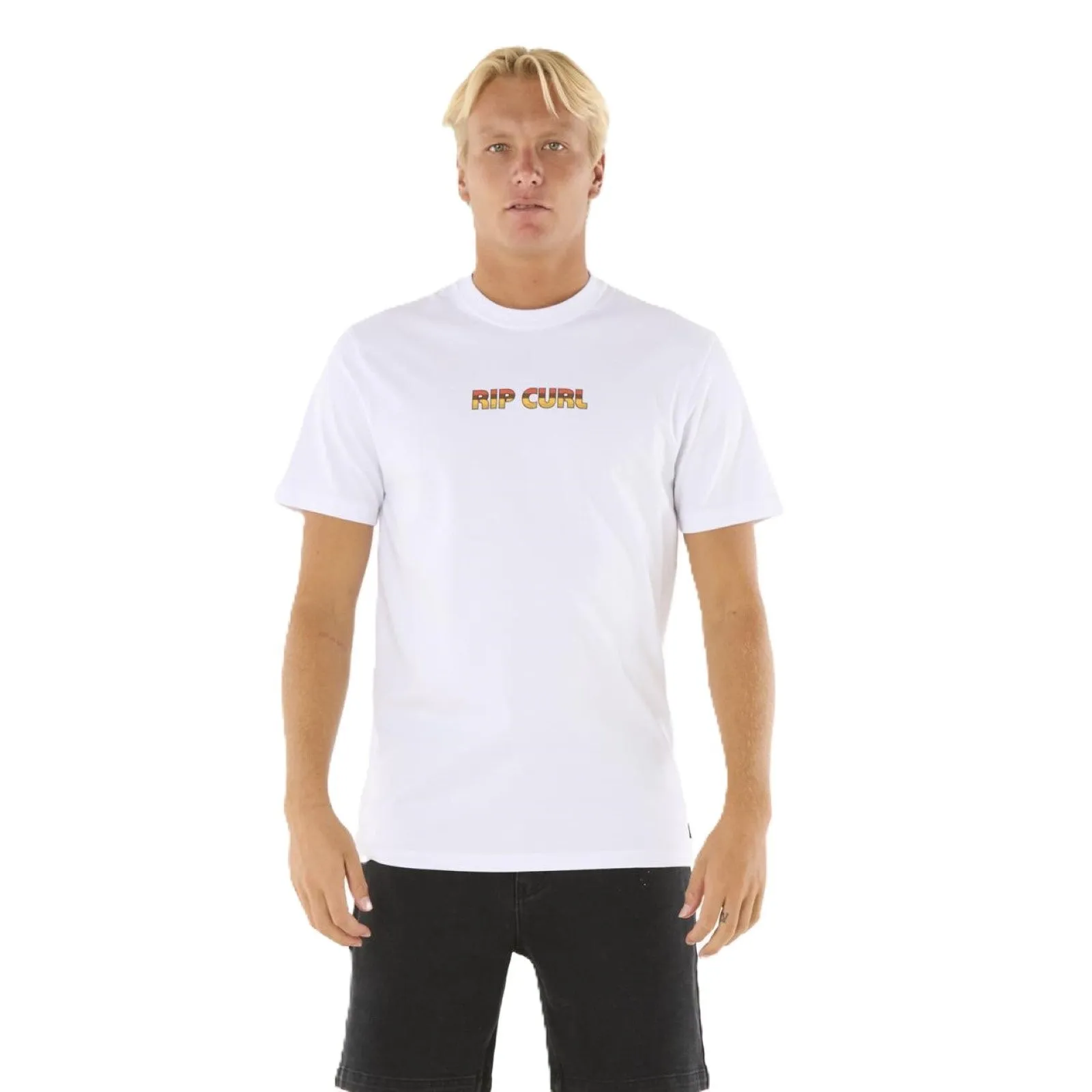 BrushedInnerLining Rip Curl Mens Big Mumma Icon Short Sleeve T-Shirt