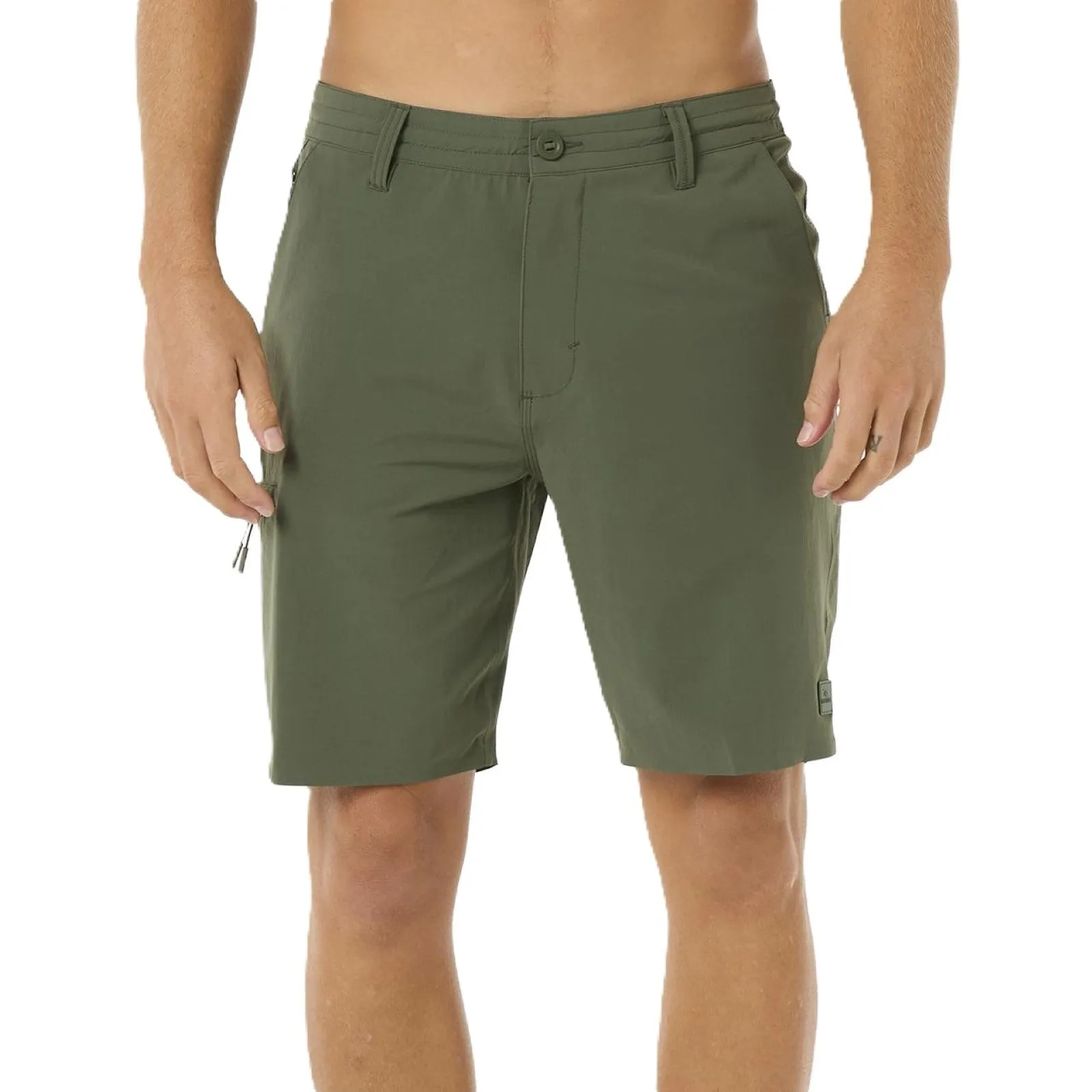 Eco Friendly Dye Rip Curl Mens Boardwalk Global Entry Cargo Shorts