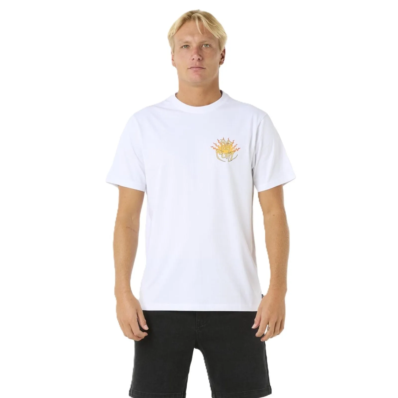 AntiStatic Treatment Rip Curl Mens Dazed Short Sleeve T-Shirt