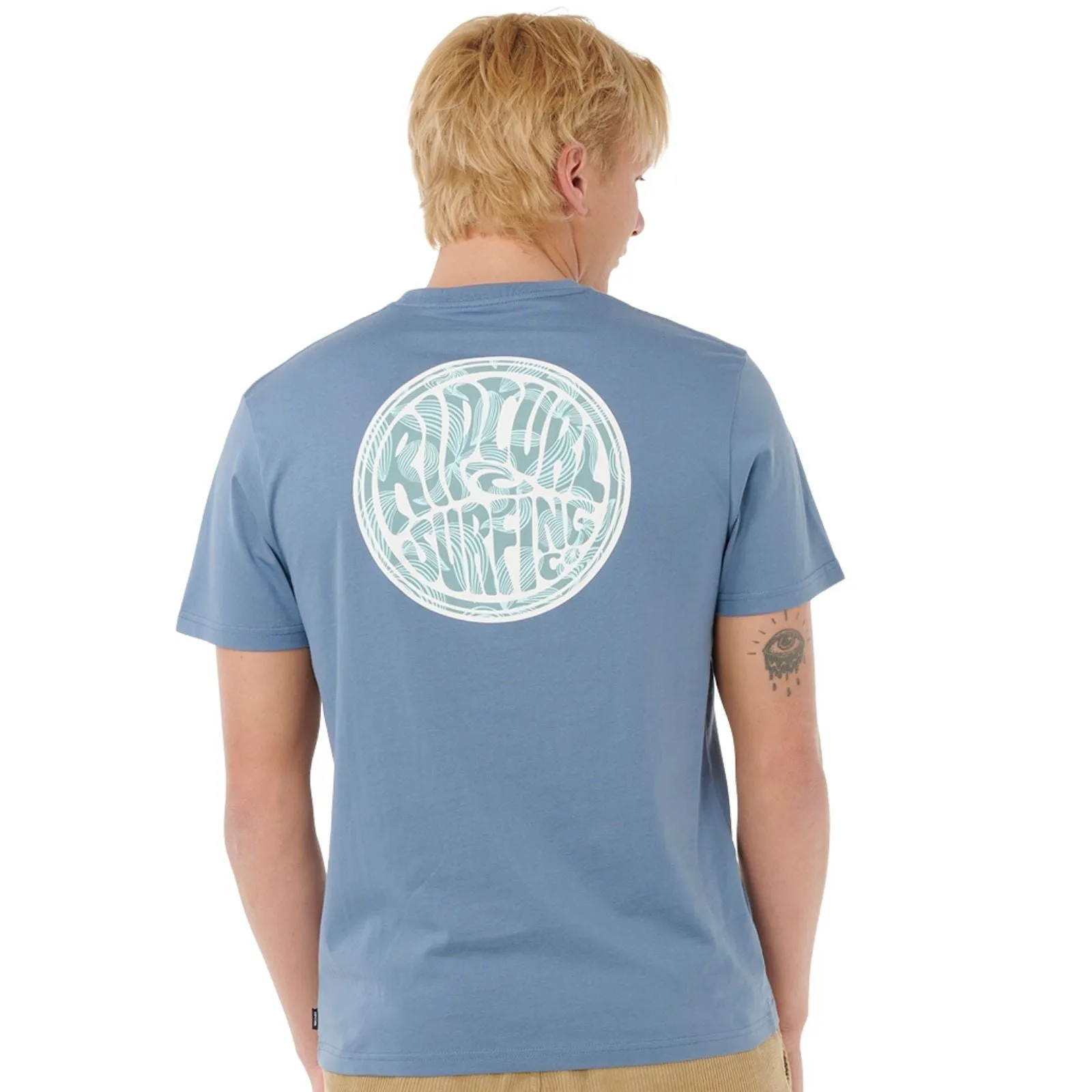 Rip Curl Mens Drifter Short Sleeve T-Shirt UltraSoft Blend
