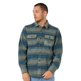 Rip Curl Mens Fun Times Polar Fleece Long Sleeve Shirt Embroidered Detail Vibrant Colors