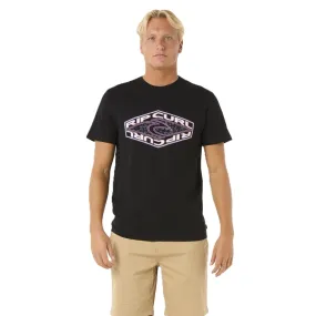 Anti Pilling Fabric Rip Curl Mens Refill Short Sleeve T-Shirt