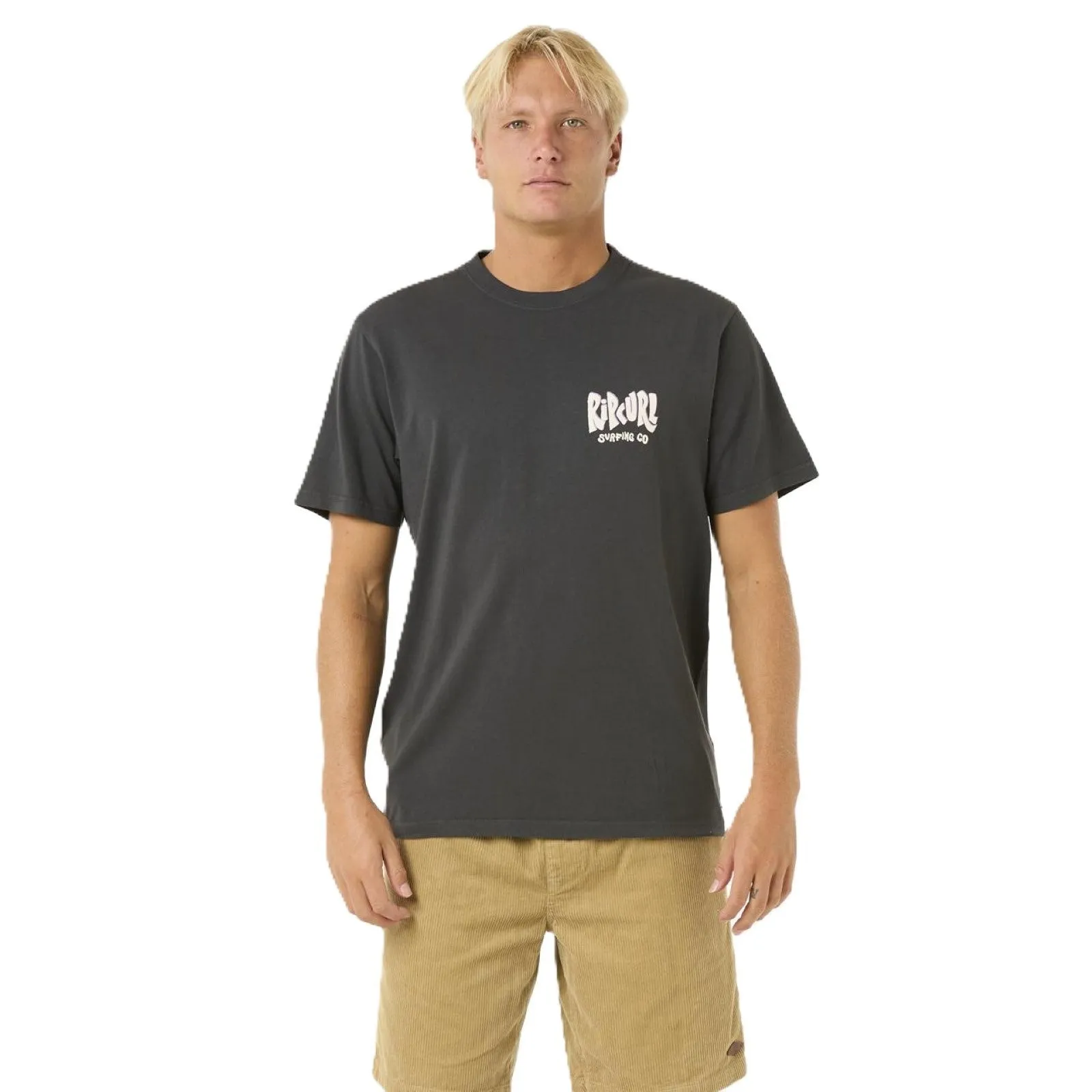 Hidden Ventilation Zones Rip Curl Mens Shield Short Sleeve T-Shirt