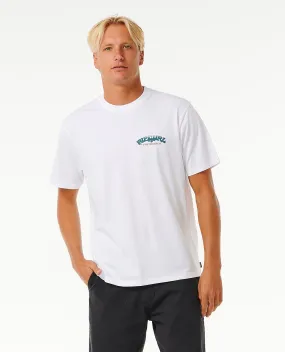Rip Curl Mens Sphinx Cotton Crew Neck Short Sleeve T-Shirt BrushedInnerSurface Ventilated Panels