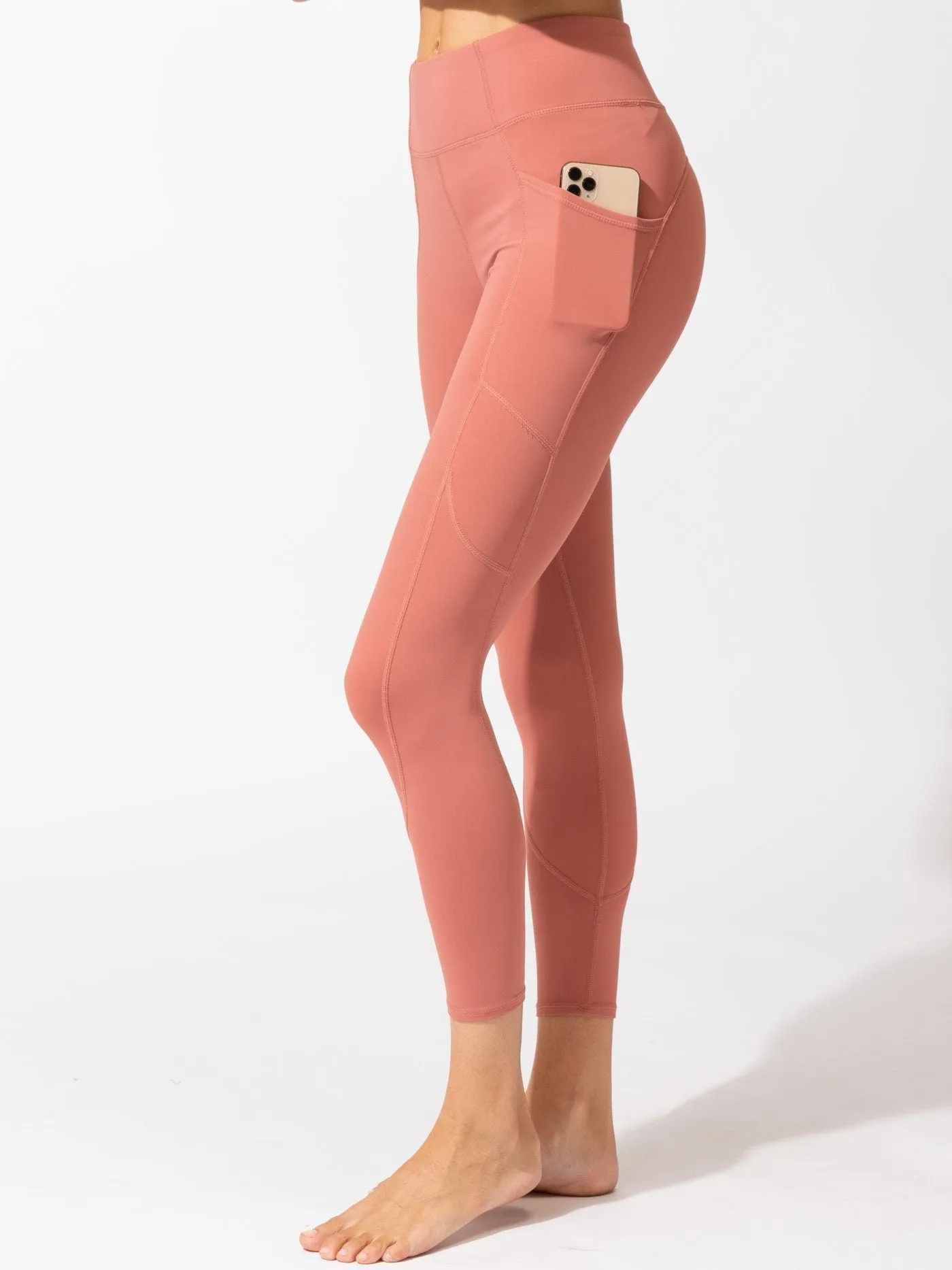 Rita Pocket High Rise 7/8 Sport Legging 24" All-Season Fit
