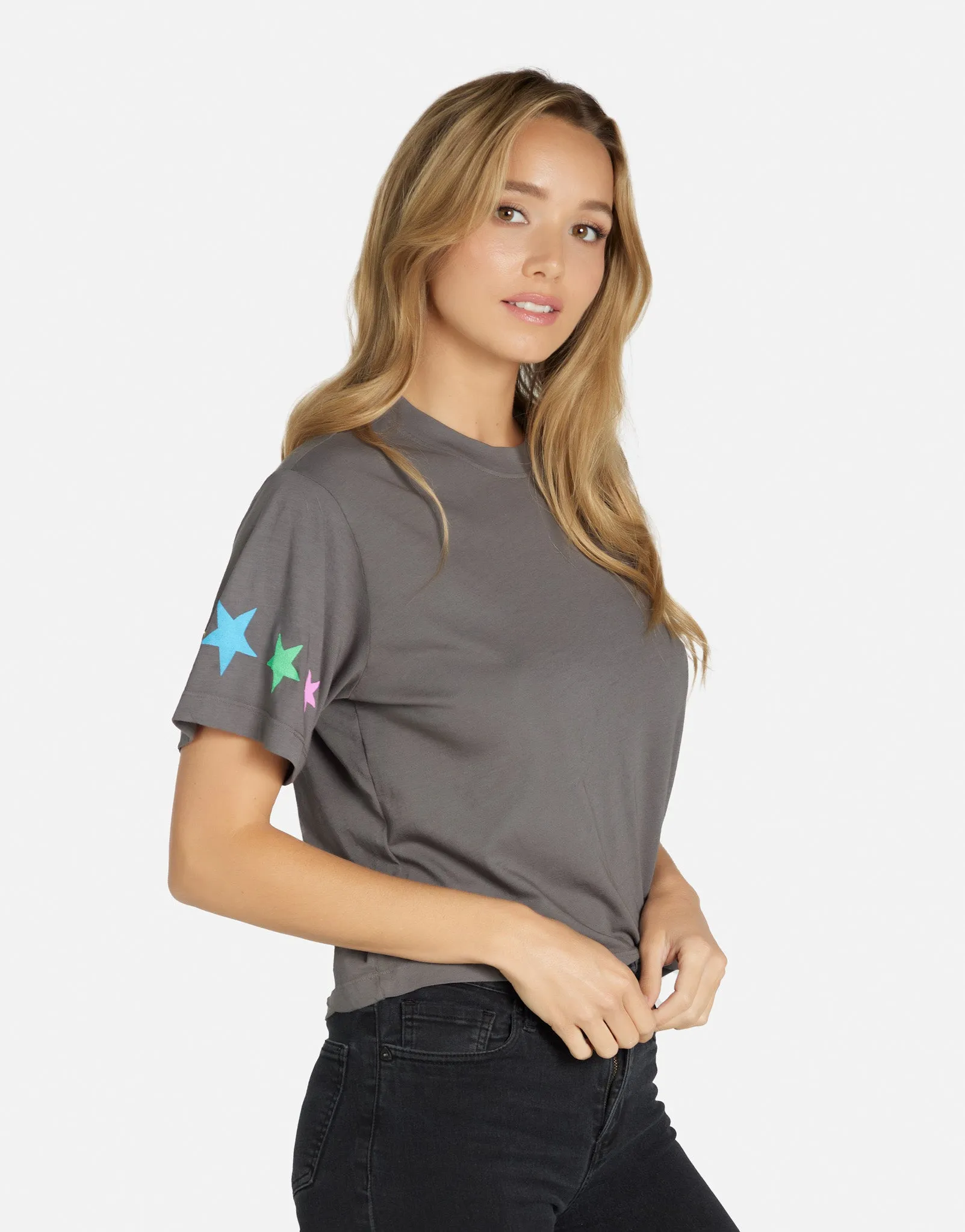 Rue #1 Love Rainbow Lip Cozy and Soft Leather combination