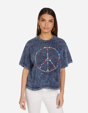 Rue Charm Peace Sign Essential Fit Perfect for Any Outfit