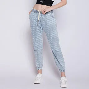 Earthy Streetwear Fan Nature Lover Holiday Vibes Evening Stroll Picnic Style Monogram Denim Pant