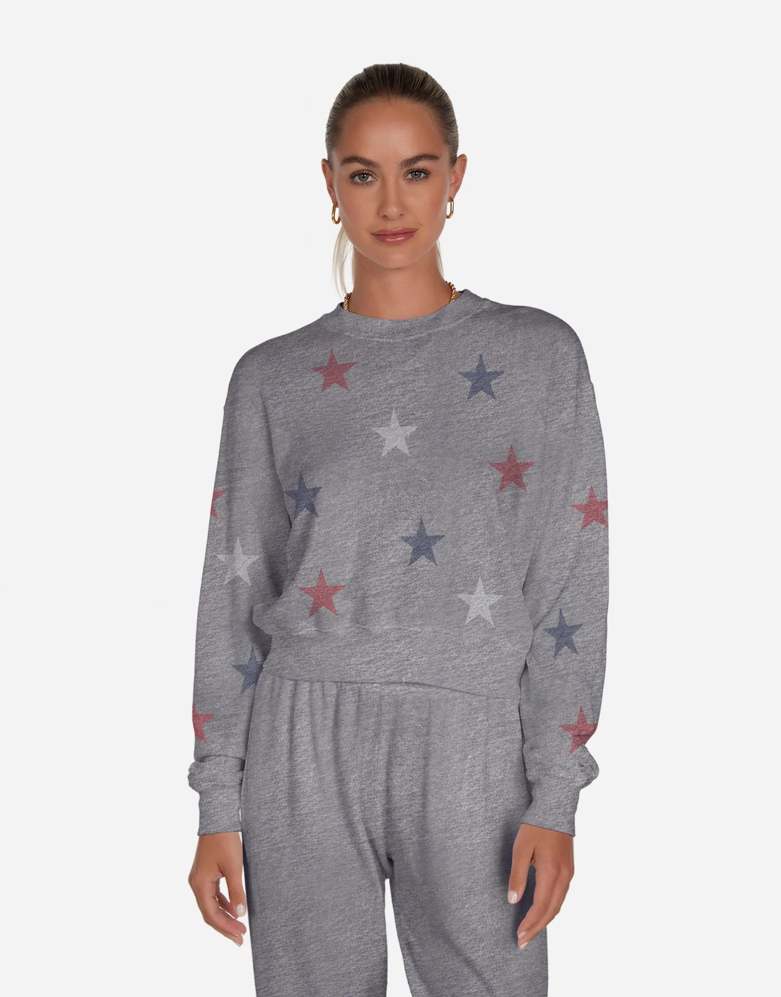 Checked Pattern Spalding Mini Stripe Stars