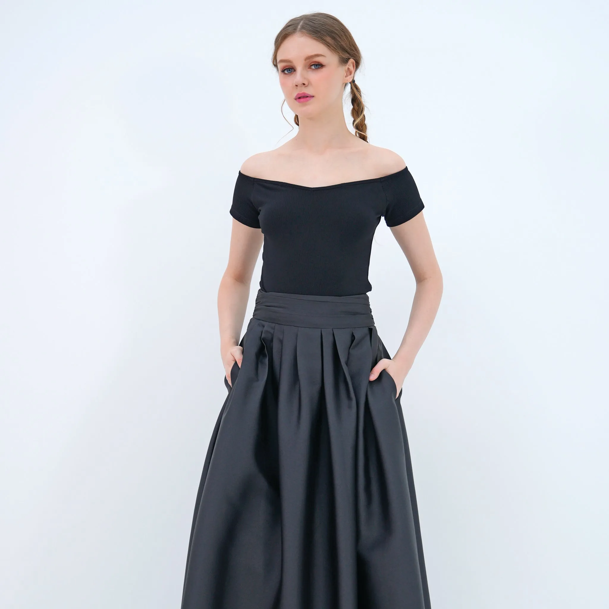 Samsoe Maxi Skirt Earth Tones