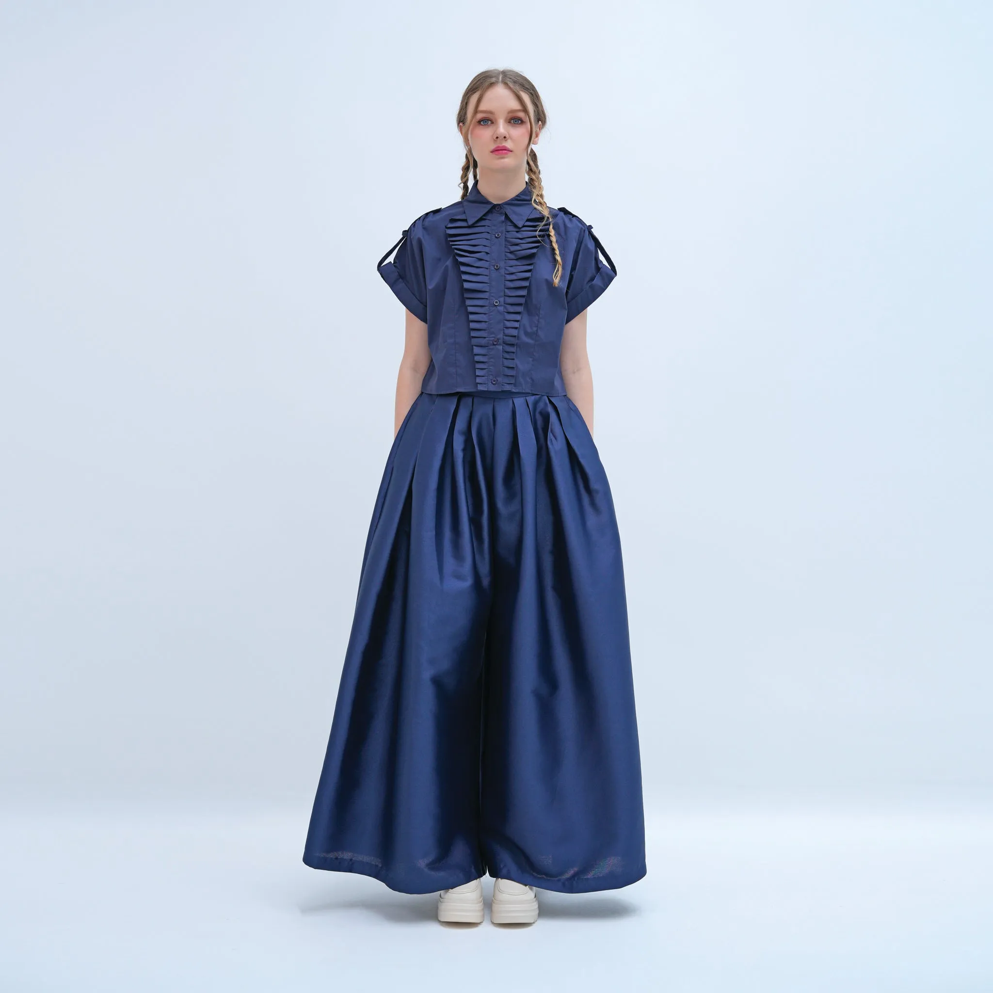 Sasha Wide Leg Pants Relaxed Look Unisex Look