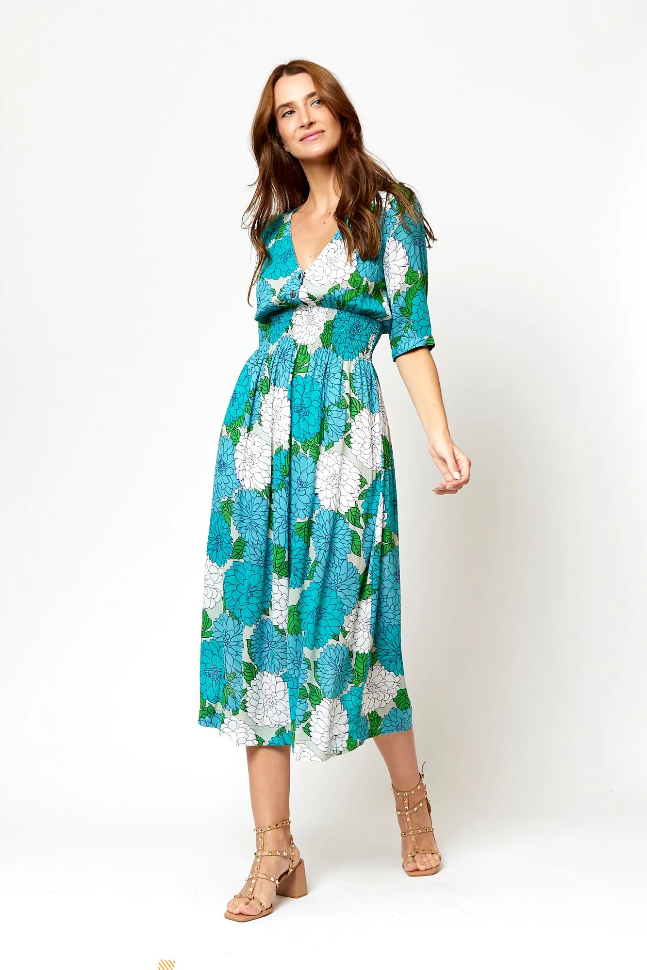 CAMILS DRESS Sculpted Detail Maternity-Fit