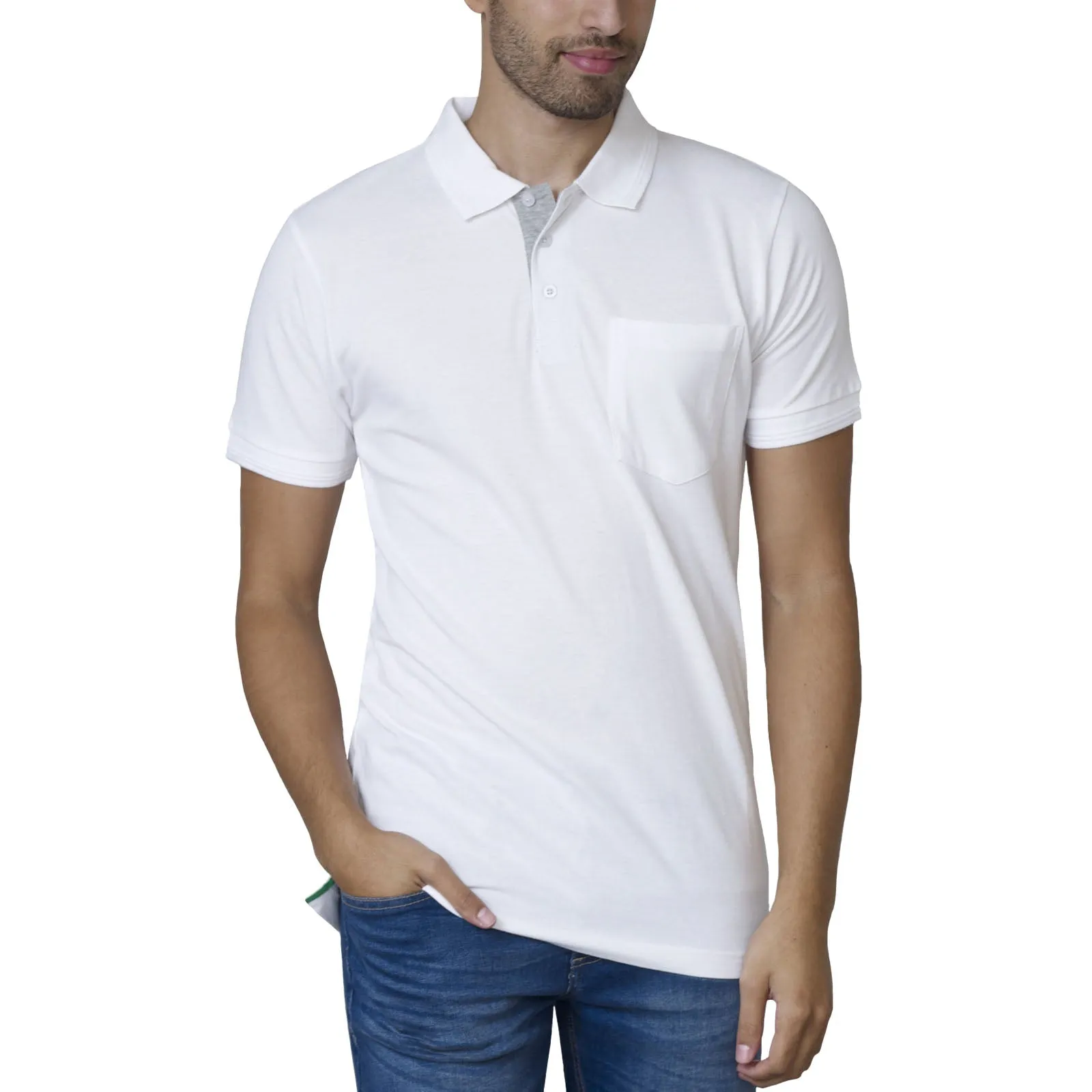 Cozy Fit D555 Mens Grant Pique Polo Shirt