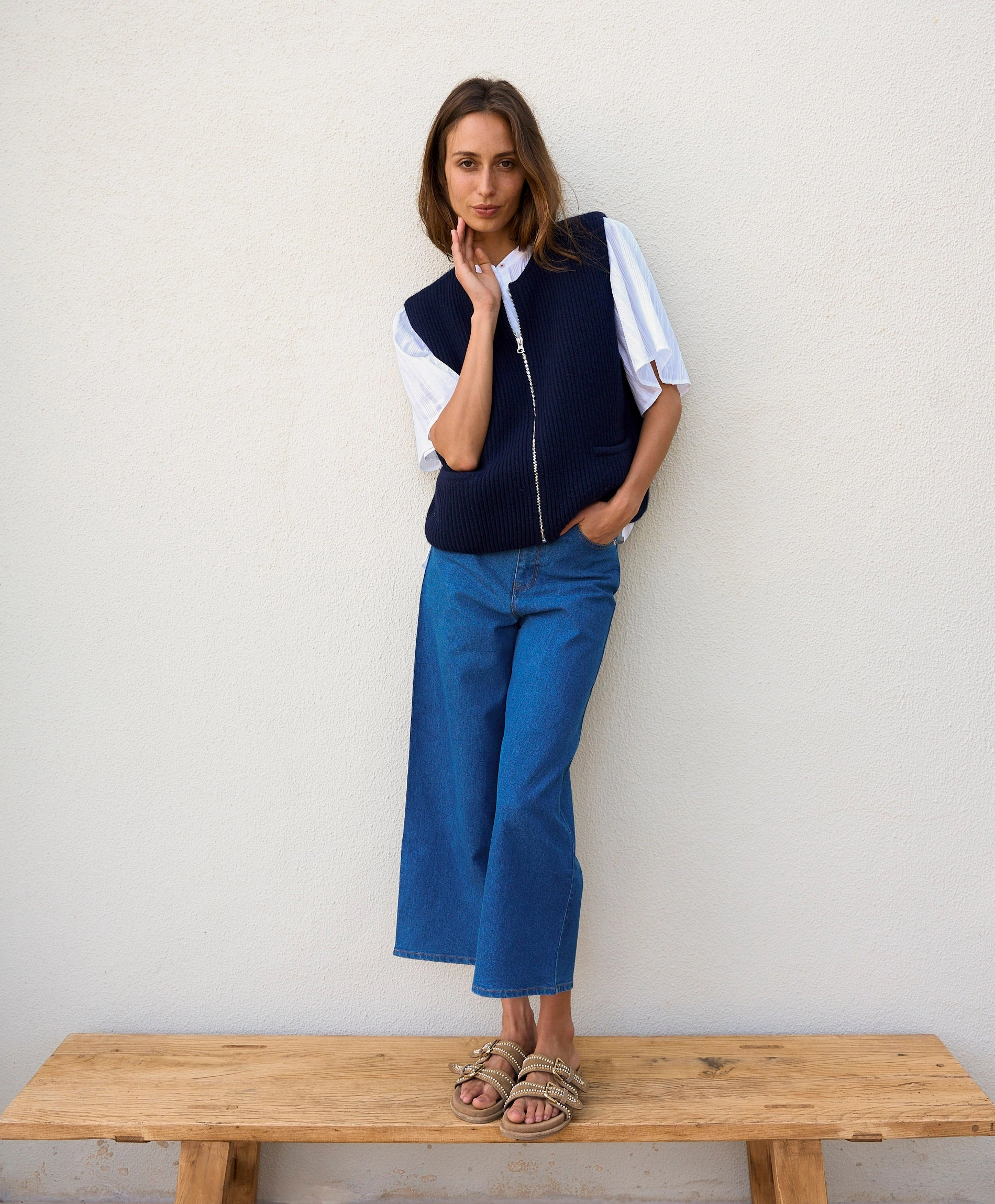 City Ready Weekend Comfort Zipped Gilet