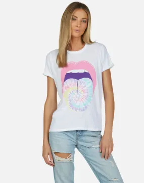 Boat Neck Edda Tie Dye Tongue