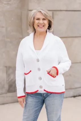 Seaside Cardigan Comfy Layer Functional Fashion