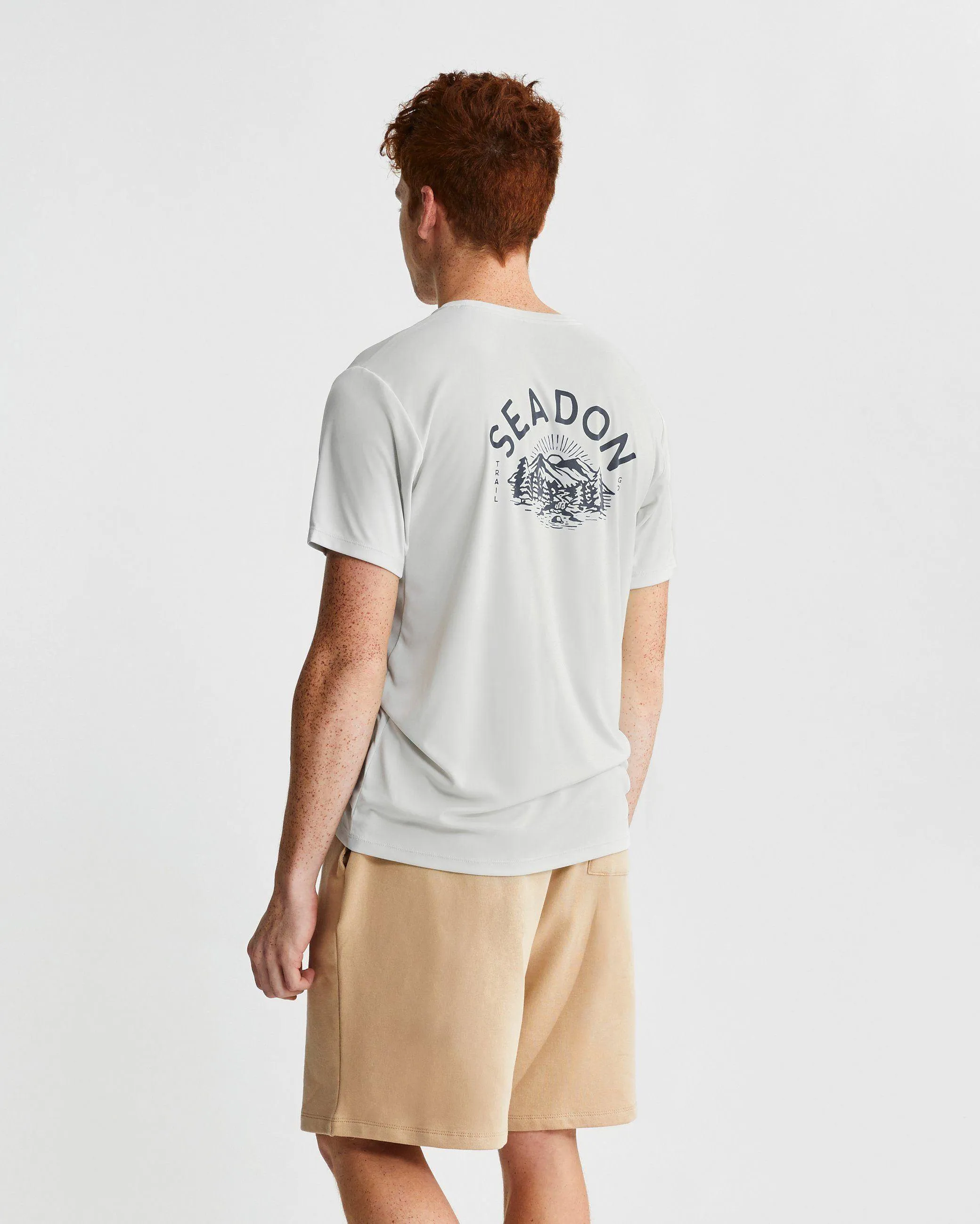 M's Trailblazer Tee- Sunrise City Casual Comfortable Fit Wear