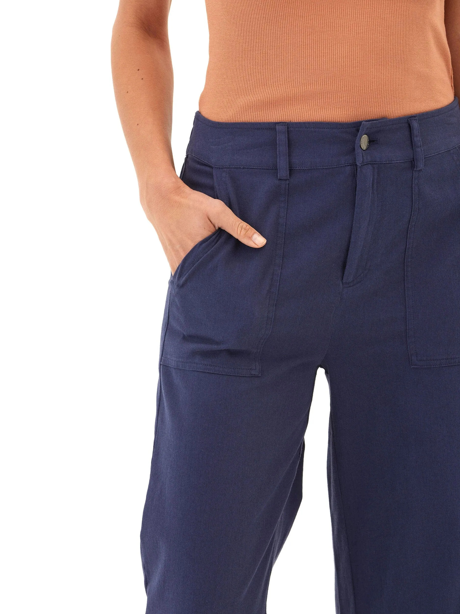 Pamela Stretch Twill Wide Leg Pant ThermalRegulation