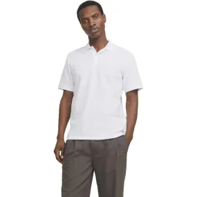 Jack & Jones Mens Austin  Short Sleeve Polo Shirt Four Button Placket