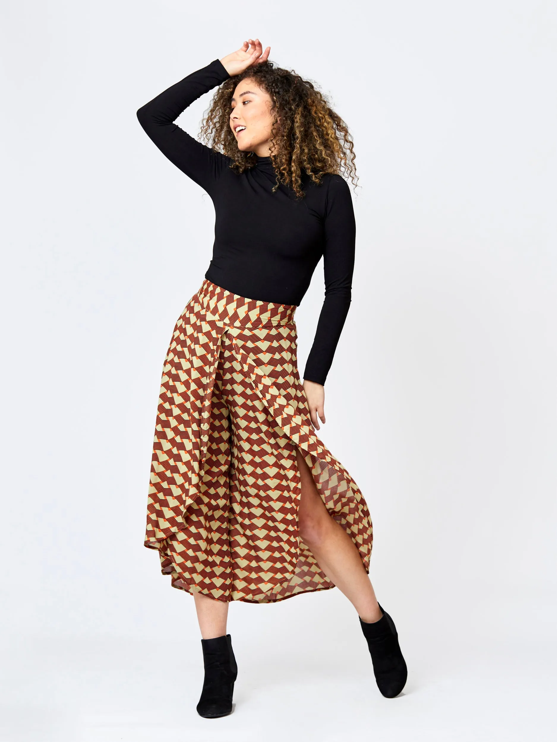 Mid Rise Adjustable Ties PHAR PANTS