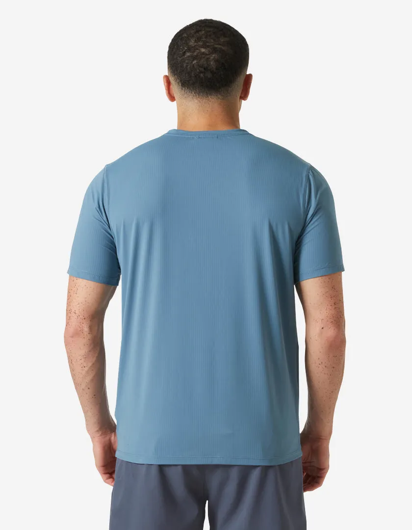 Relaxed Silhouette EcoCertified SHINE SOLEN T-SHIRT, Washed Navy