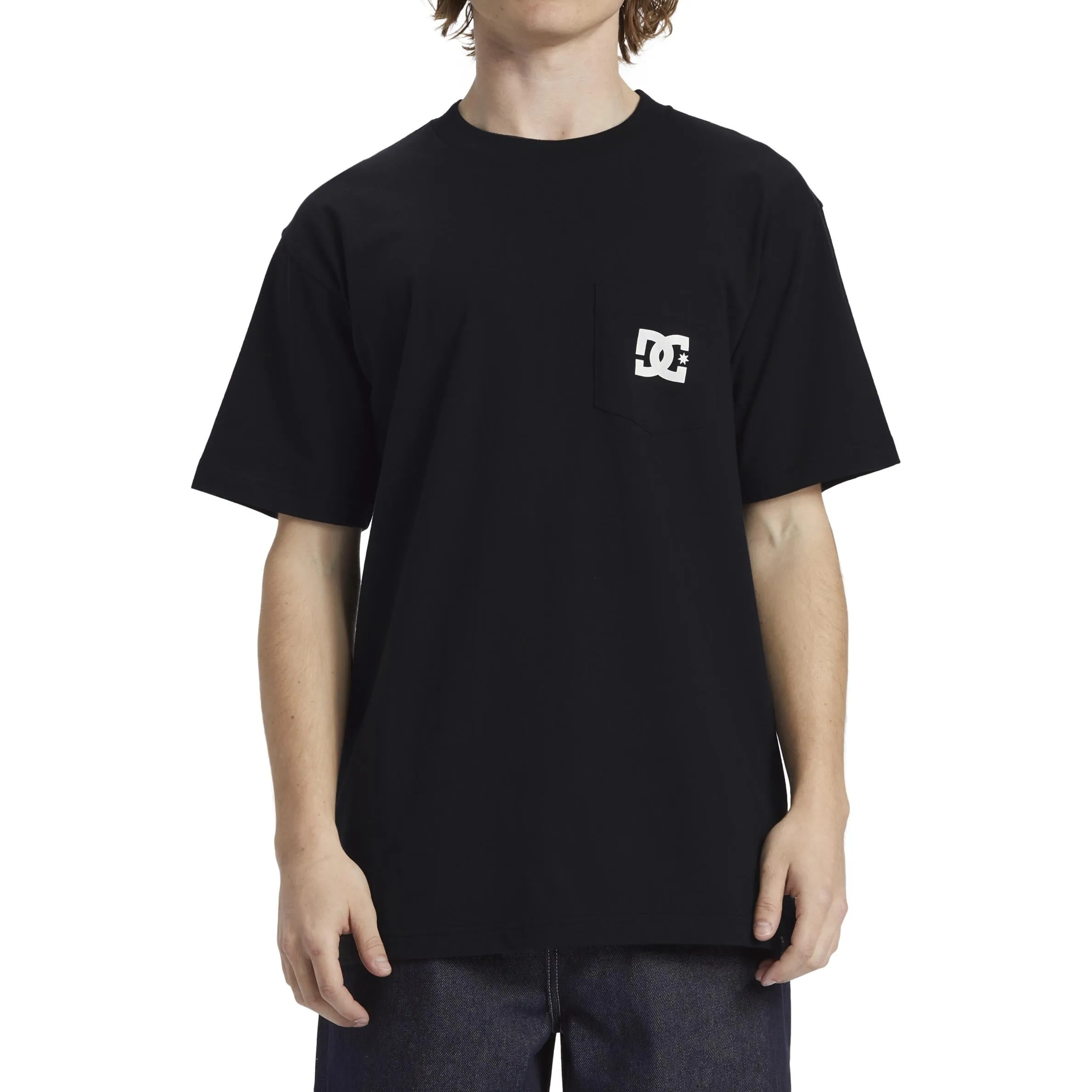 MoistureWicking Technology DC Shoes Mens DC Star Pocket Short Sleeve T-Shirt
