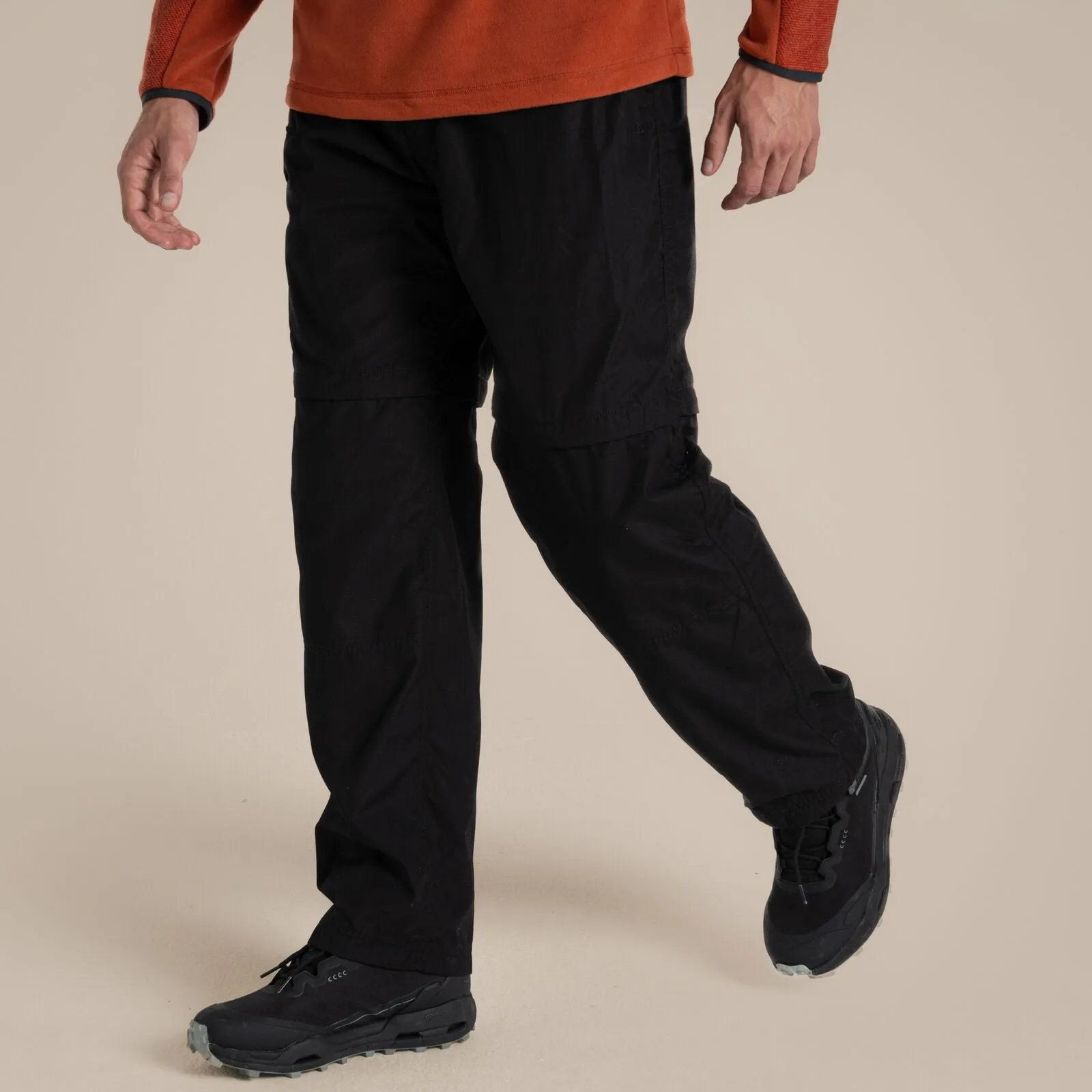 Flexibility Fit Craghoppers Mens Kiwi Convertible Walking Trousers