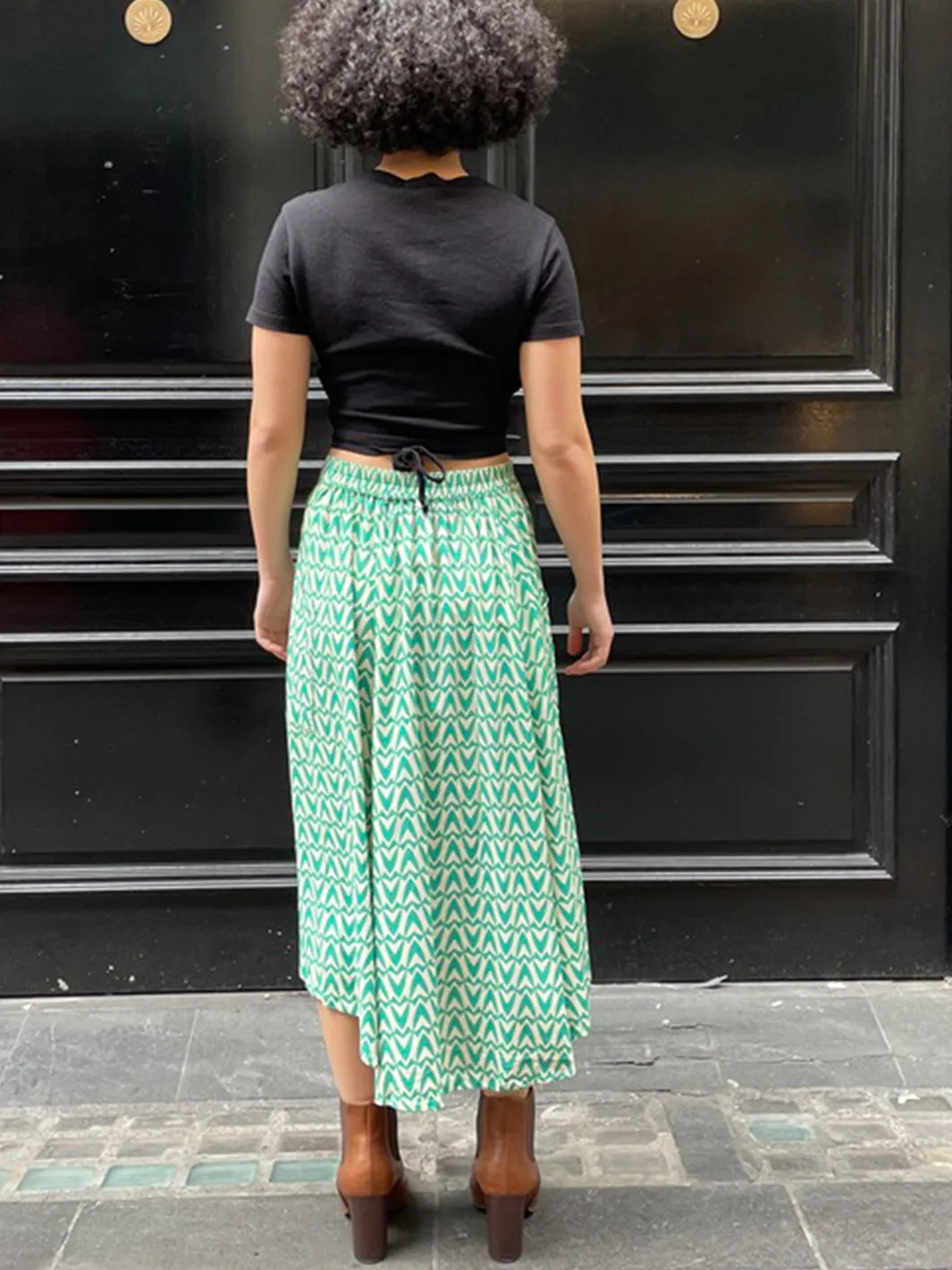Exclusive Drop Crisp Finish WINGS SKIRT