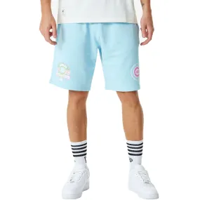 Flexible Movement New Era Chicago Cubs MLB Pastel Elasticated Shorts - Blue