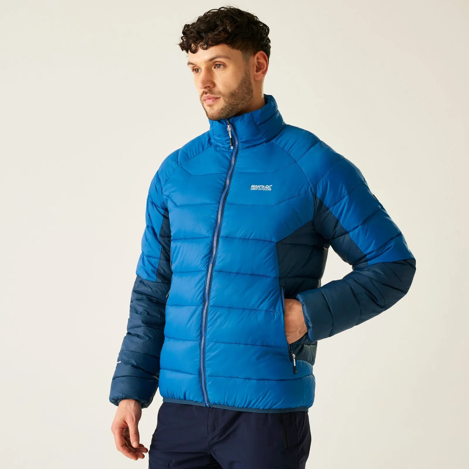 Strong Zip Regatta Mens Dalent Lightweight Padded Jacket