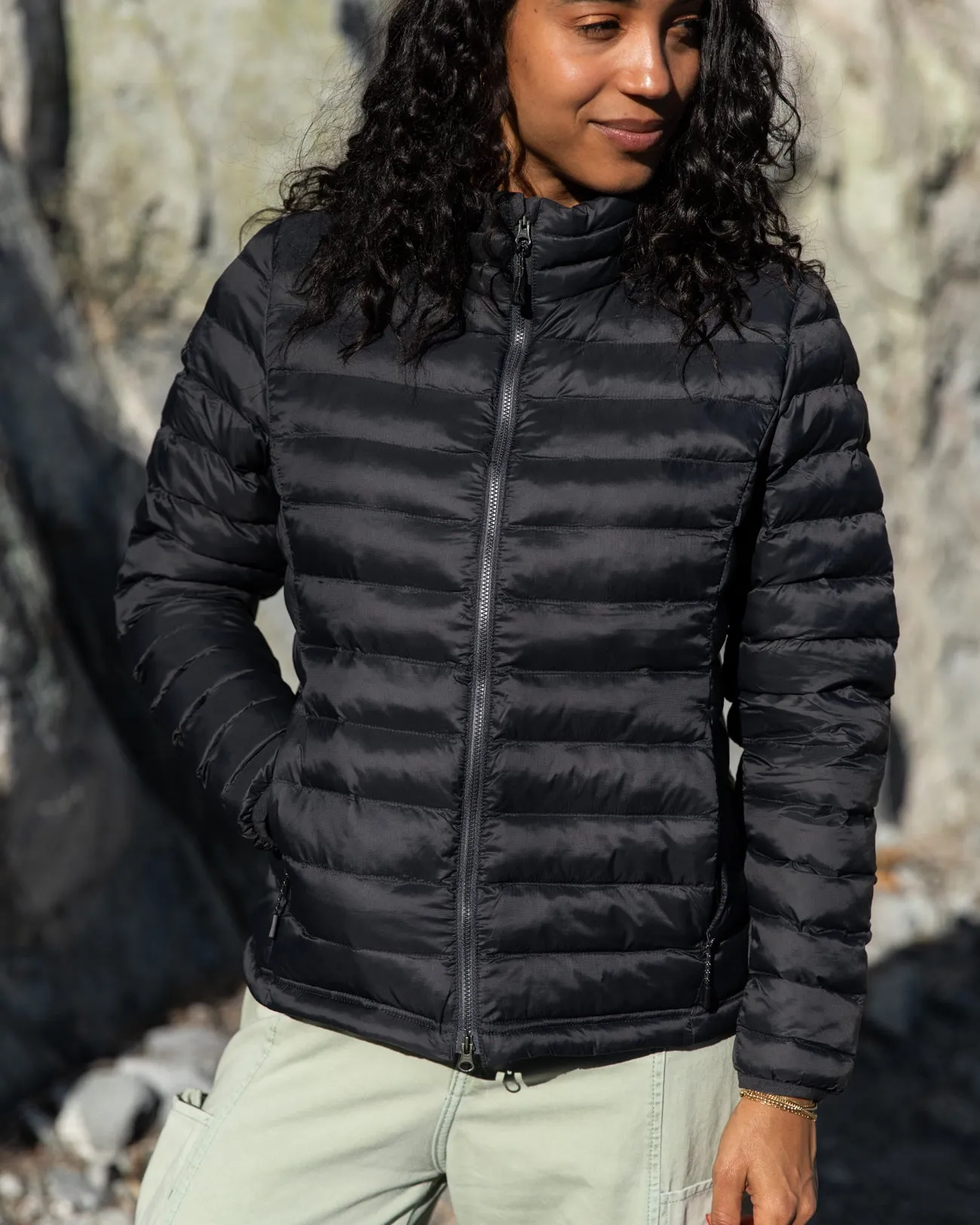 Women's Gale ACT Puffer Jacket Thermoregulating Lining Flexible Comfort