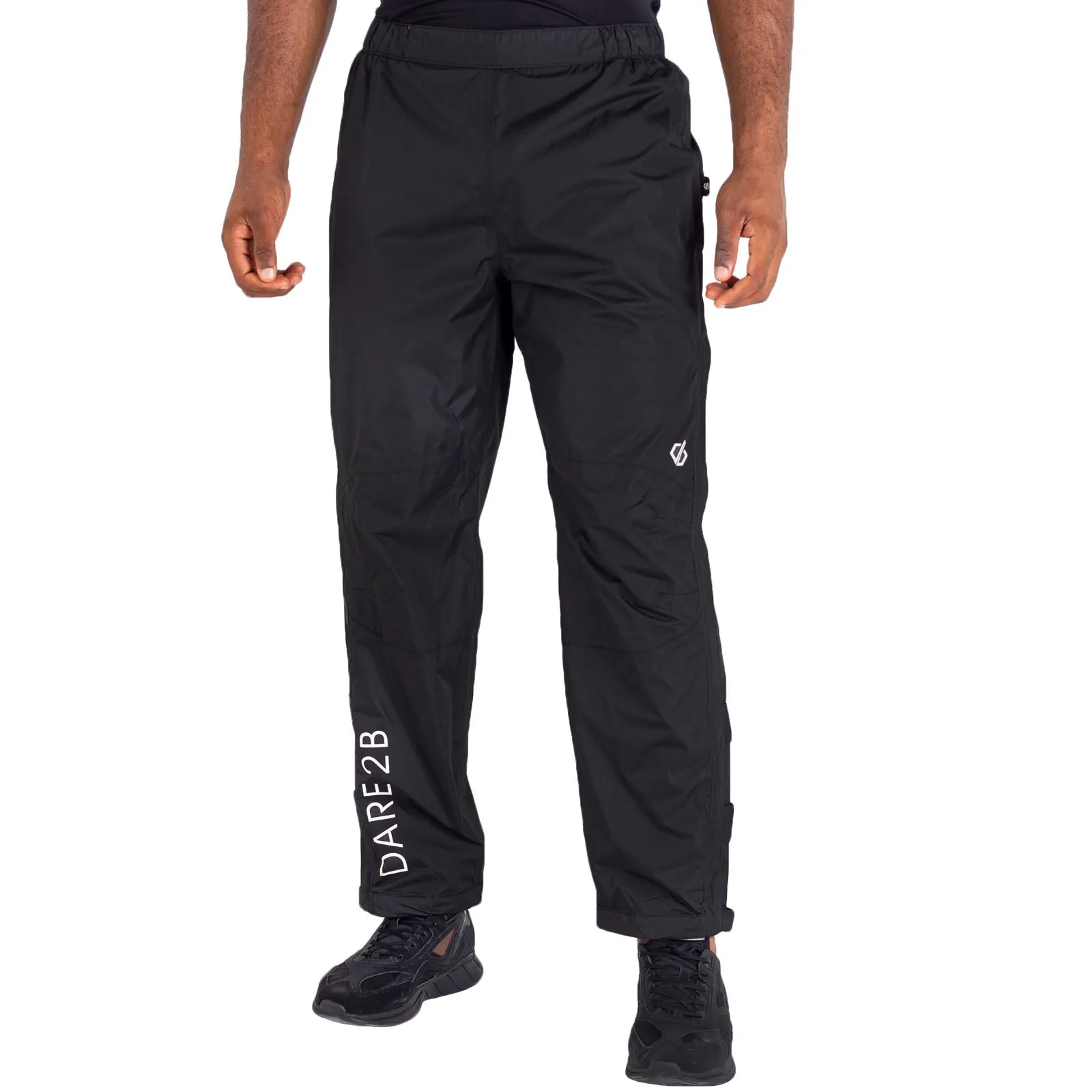 Layer Comfort Dare 2b Mens Trait Waterproof Overtrousers - Black